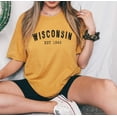 thumbnail image 1 of WISCONSIN EST1848 Graphic Short sleeve T-Shirt, 1 of 9