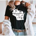 thumbnail image 1 of WISCONSIN Graphic Short sleeve T-Shirt, 1 of 11