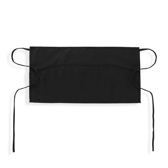 WISEPRO Waist Apron with 3 Pockets Unisex Server Apron for Waiters and Waitresses