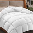 thumbnail image 1 of WISHEAD Comforter Duvet Insert - All Season Duvet Down Alternative Quilted Bedding Twin Size with Corner Tabs - Machine Washable, White, 1 of 8