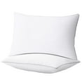thumbnail image 1 of WISHEAD Pillows Standard Size Set of 2, Hotel Quality, Down Alternative Gusseted Bed Pillows for Side, Back, And Stomach Sleepers, White, 1 of 9