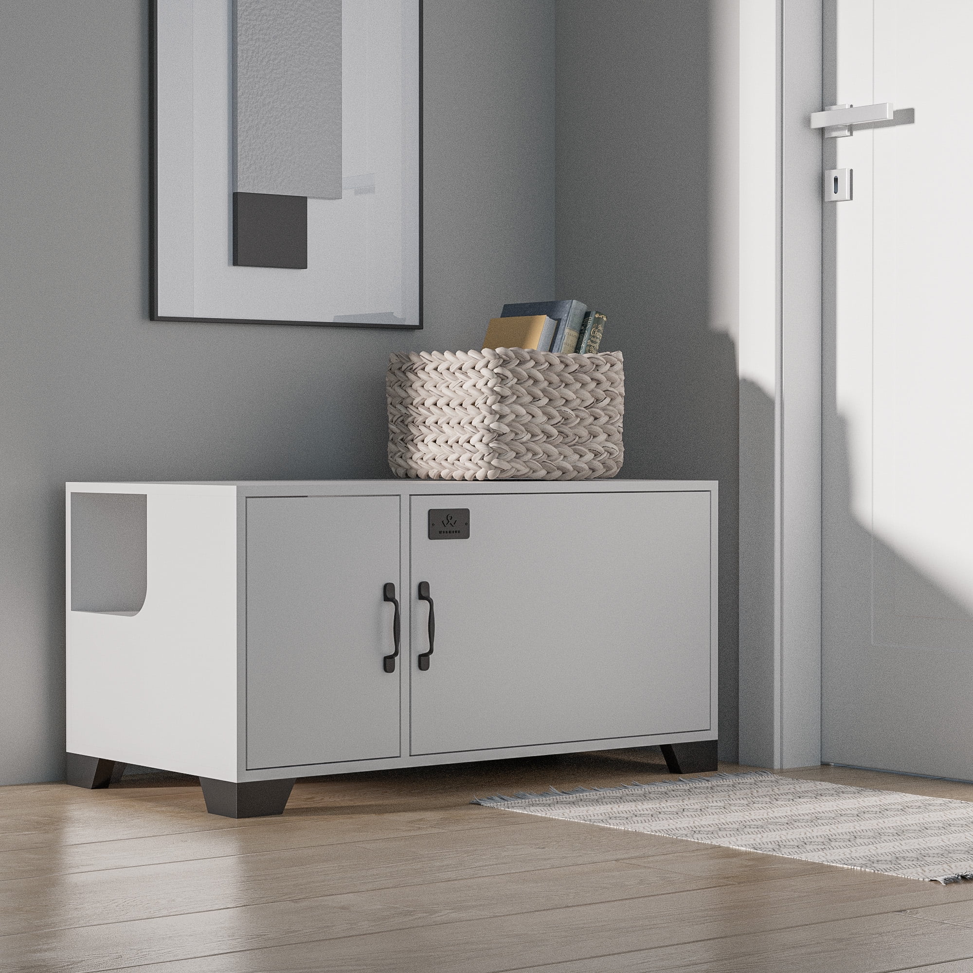 Cat litter hotsell box night stand