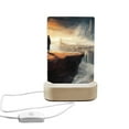 thumbnail image 1 of WISHTIME Fantasy Acrylic Photo Frame with LED Lighted- Wood Base Sublimation Picture Frame For Photos, USA, 1 of 5