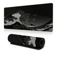 thumbnail image 1 of WISHTIME Large Gaming Mouse Pad for Desk, Desk Mat with Seamed Edges, Waterproof Desk Pad, Non-Slip Rubber Base, 31.5x11.8 Inch Keyboard Pad Computer Mat, Great Wave, 1 of 5