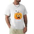 thumbnail image 1 of WISHTIME Men's Halloween T-Shirts Funny Pumpkin Print, Short Sleeve Tee Casual Round Neck Street Fashion Shirts, USA, 1 of 9