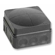WISKA - Combi 108/5/S Polypropylene IP66 Junction Box Black 76 x 76 x 51mm