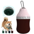 thumbnail image 1 of WISOLT Dog Water Bottle,foldable Leak Proof water bottle for dogs and cats (14oz pink), 1 of 5