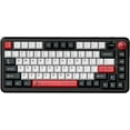 thumbnail image 1 of WISQGOO AJAZZ AK820MAX 75% Mechanical Keyboard with TFT Smart Display&Knob,Gaming Keyboard with RGB Backlit,81 Keys Hot Swappable Keyboard for BT5.1/2.4G/Type-C (Black Shark Red), 1 of 10