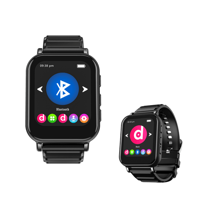 WISTA 32GB Smart MP3 Player Watch with Bluetooth 5.0 1.69’’ Full Touchscreen Music Player with