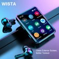 WISTA 64GB Mini HIFI MP3 MP4 Player with Touch Screen Bluetooth 4.0