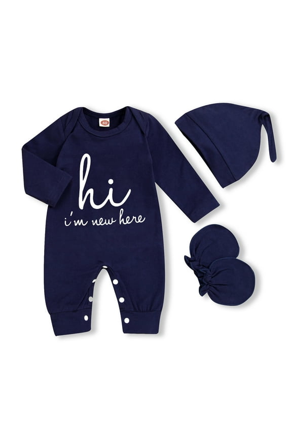 Romper Coming Home Outfit Set (Boy's)born
