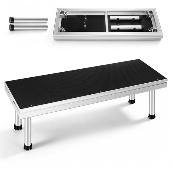 WITALYMO Portable Entry Stage Stair 16in for DJ Booth, Concerts , Indoor Events and Performances