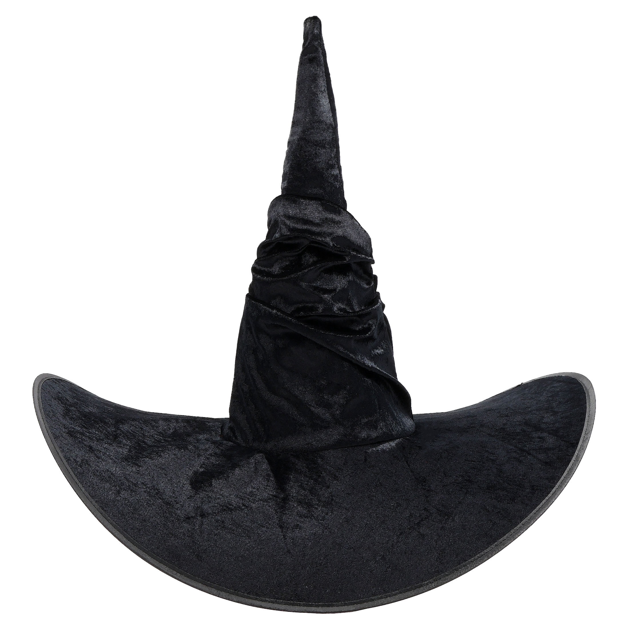 Extra Large Witch Hat Costume Accessory for Adults, Black, Halloween by Way To Celebrate