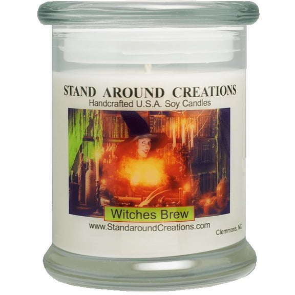 WITCHES BREW STATUS 12-OZ. ALL NATURAL SOY CANDLE