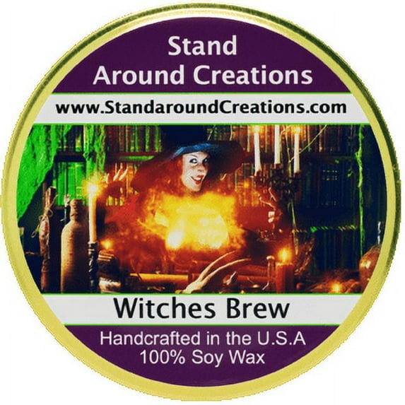 WITCHES BREW TUREEN 11-OZ. ALL NATURAL SOY CANDLE
