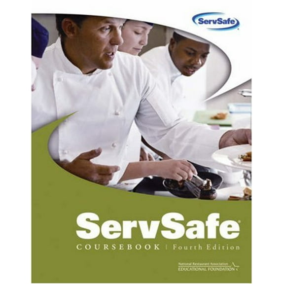 Pre-Owned ServSafe Coursebook: with the Certification Exam Answer Sheet (Paperback) 047177569X 9780471775690