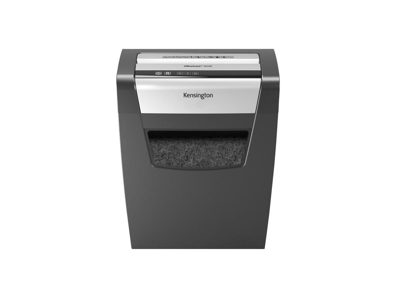 KENSINGTON WITH ITS P4 CROSSCUT CAPABILITY ABILITY TO SHRED 10 SHEETS AT ONCE ANTIJAM