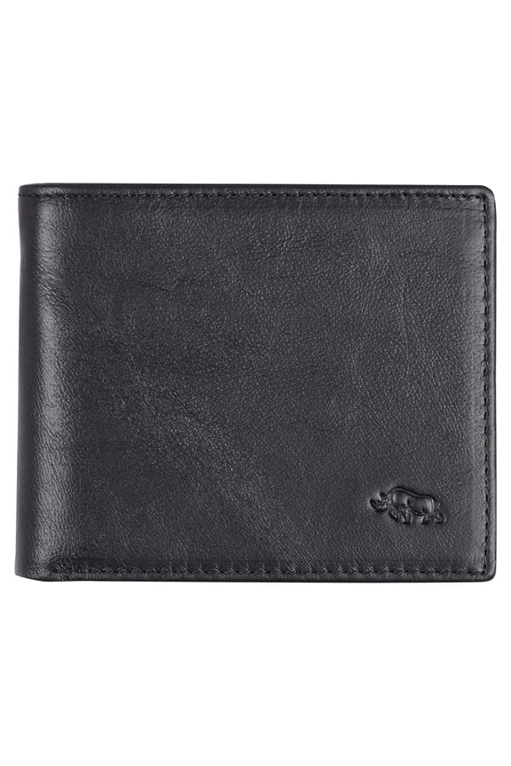 WITH LOVE Men's Bifold Wallet Card Case Money Organizer Card Holder Premium Full Grain Leather RFID Blocking Everyday Essential Men's Accessory Y101