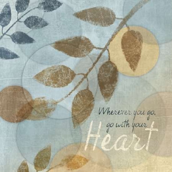 WITH YOUR HEART Canvas Art - Piper Ballantyne (24 x 24)