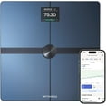 WITHINGS Body Smart - Accurate Scale for Body Weight and Fat Percentage, Body Composition Wi-Fi and Bluetooth Weight Scale, Baby Weight Scale, Smart Scale Apple Health Compatible, Bathroom Scale