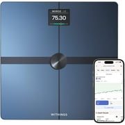WITHINGS Body Smart - Accurate Scale for Body Weight and Fat Percentage, Body Composition Wi-Fi and Bluetooth Weight Scale, Baby Weight Scale, Smart Scale Apple Health Compatible, Bathroom Scale