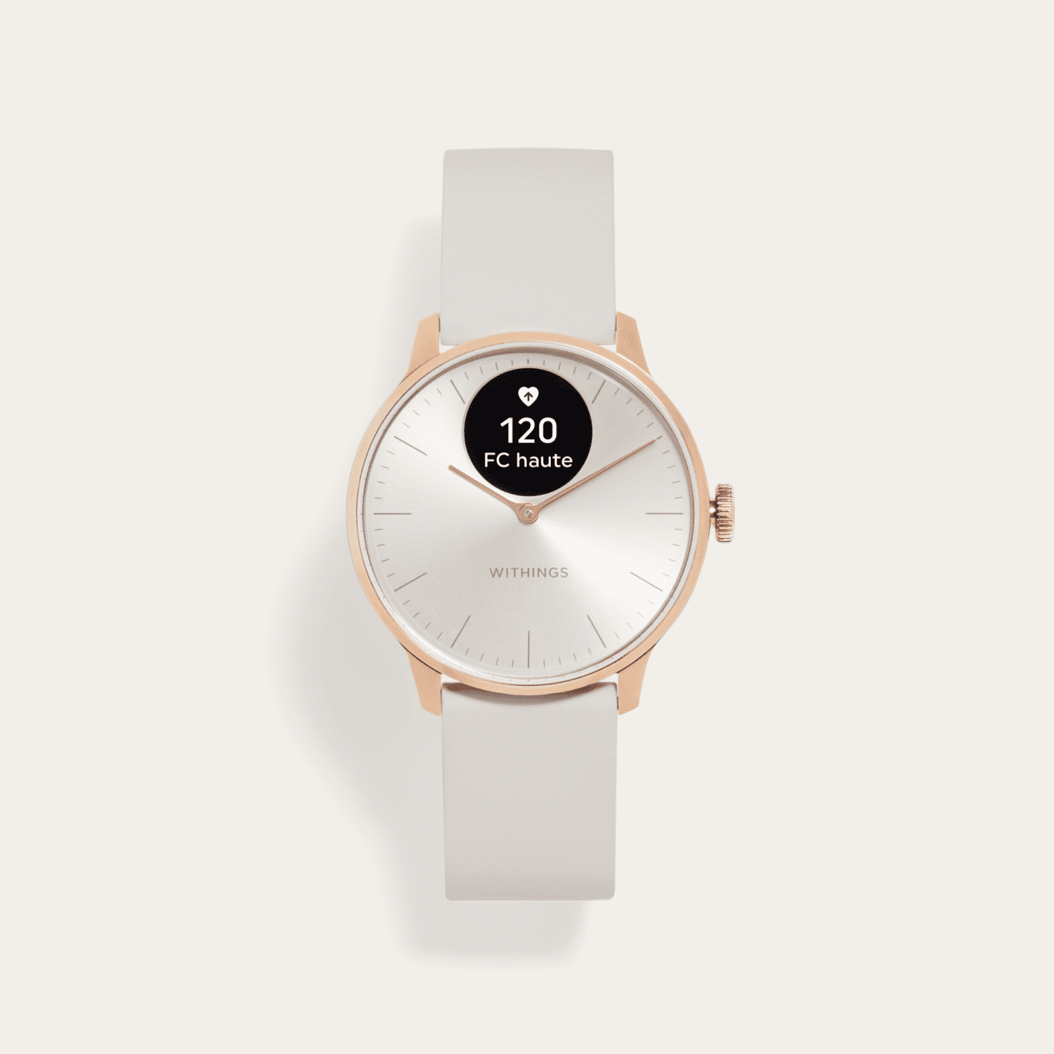 WITHINGS ScanWatch Light Hybrid Smart Watch, Heart Rate Monitoring