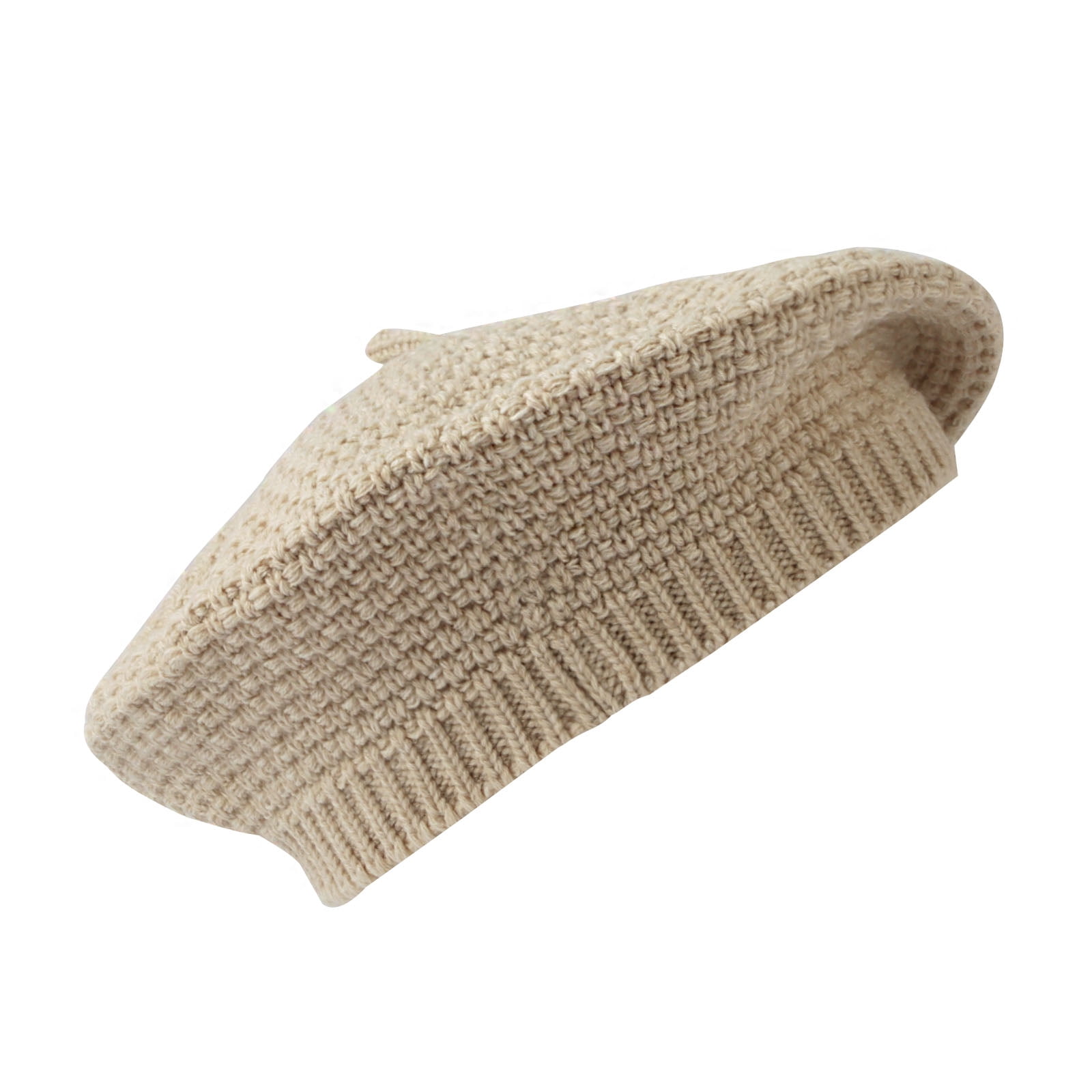 WITHMOONS Acrylic Crochet Beret Hat Warm Winter French Style 