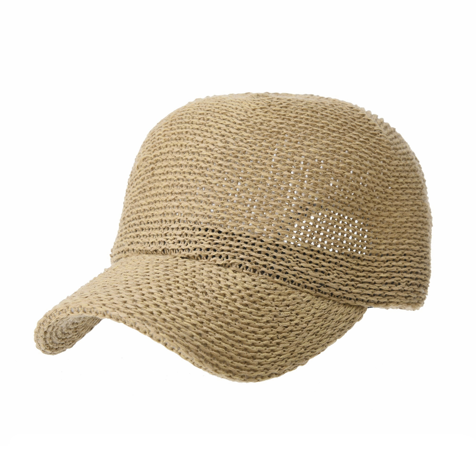 WITHMOONS Paperstraw Mesh Baseball Cap - Summer Cool Cotton Hat, Adjustable Strap, One Size Fits Most