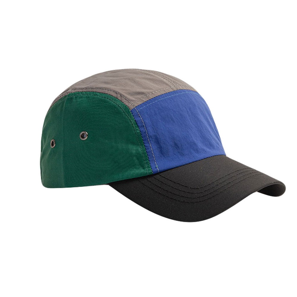 WITHMOONS Camp Hat Multi Color Lightweight Jockey Panel Flat