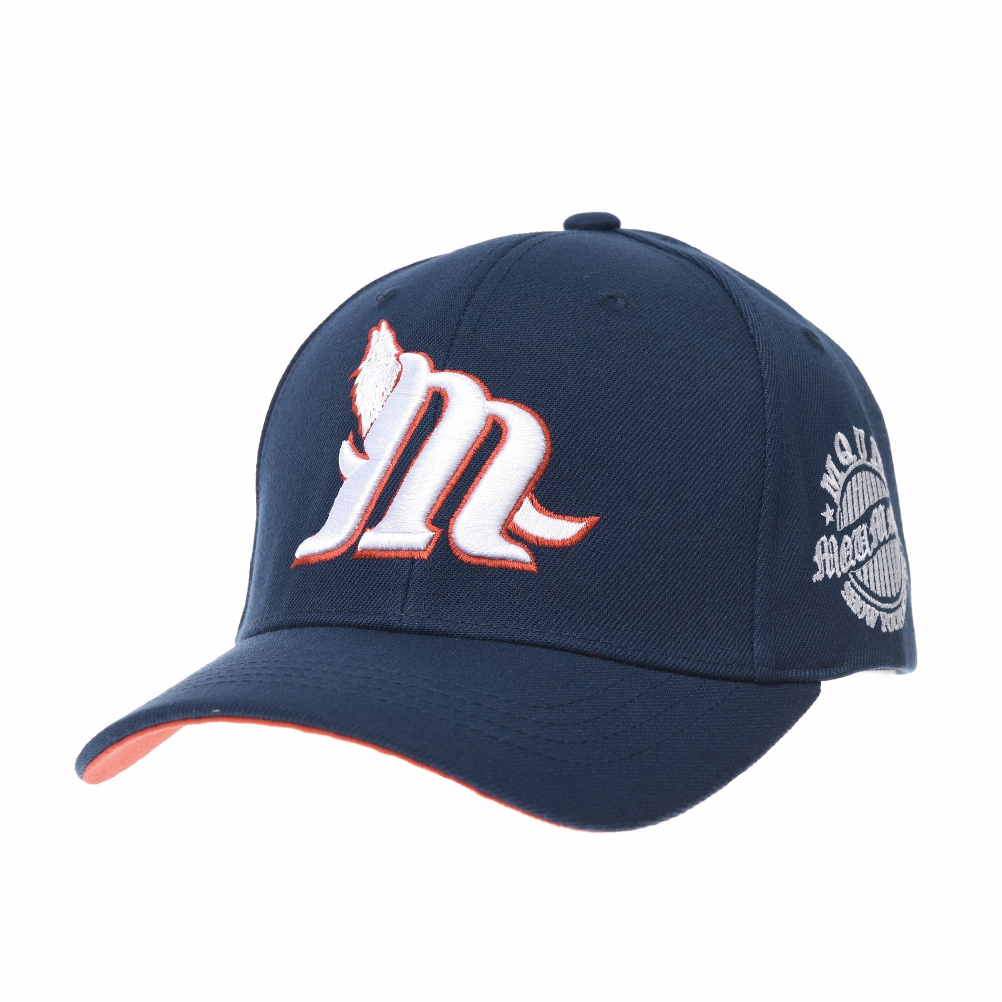 WITHMOONS Cotton Baseball Cap Simple Ballcap M Lettering Embroidery ...