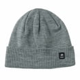 thumbnail image 1 of WITHMOONS Knitted Beanie Hat Jean-Michel Basquiat Slouchy Crown CR5826 (Grey), 1 of 4