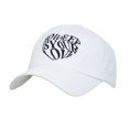 thumbnail image 1 of WITHMOONS Love Lettering Embroidery Baseball Cap Cotton Dad Hats Adjustable DC11533 (White), 1 of 5