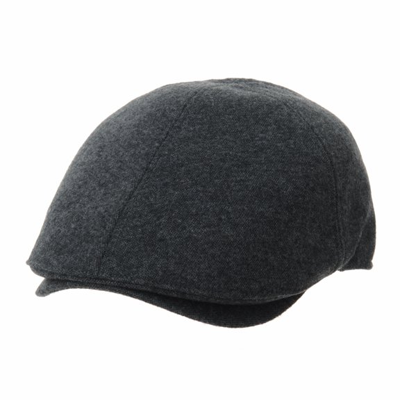 WITHMOONS Mens Flat Cap Simple Classic Bocaci Cotton Ivy Hat SL3790 (Charcoal)