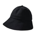 thumbnail image 1 of WITHMOONS Packable Sun Hat Foldable Cap Summer Beach Bucket Hat Sun Visor Sunscreen Cap YZS0202 (Black), 1 of 1