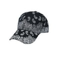 thumbnail image 1 of WITHMOONS Paisley Unisex Baseball Cap Casual Dad Ball Hat Adjustable YZ10130 (Black), 1 of 3