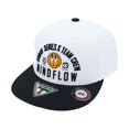 thumbnail image 1 of WITHMOONS Snapback Hat MindFlow Embroidery Hiphop Baseball Cap TR21317 (White), 1 of 5