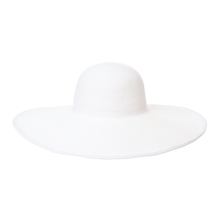 Wide Brim Floppy Beach Hat - Paperstraw Sun Hat Beach Hats for Women - Summer Sun Hats with Strap - Boho Hat  main image 2