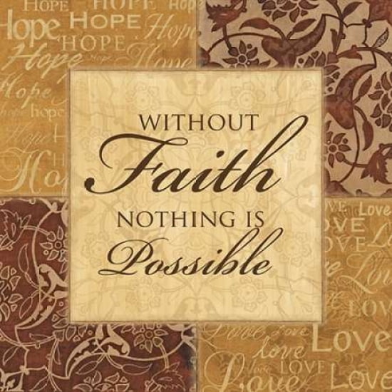 WITHOUT FAITH Canvas Art - Piper Ballantyne (24 x 24)