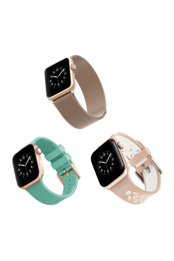 Bands for 38mm or 40mm Apple Watch, Exclusive 3 Pack