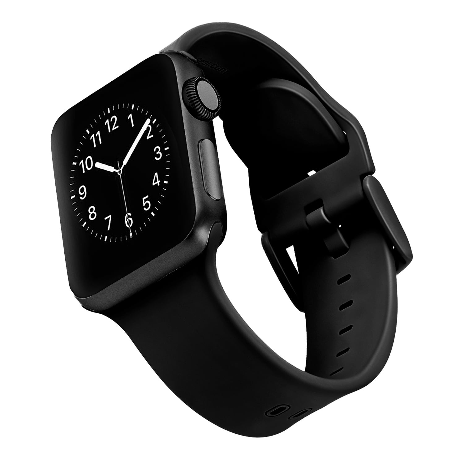 WITHit Black Silicone Band for 42/44/45mm/Ultra/Ultra 2 (49mm) Apple ...