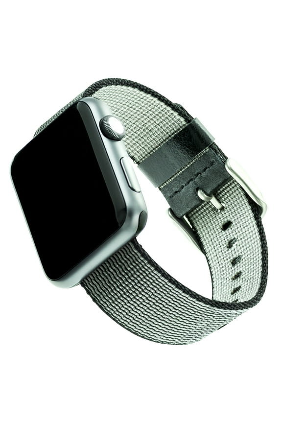 Black Woven Nylon Band for 42/44/45mm/Ultra/Ultra 2 (49mm) Apple Watch®