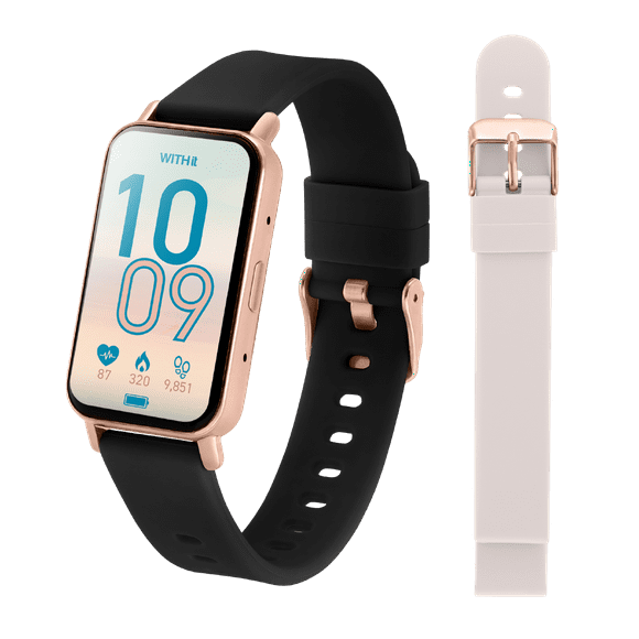 WITHit DYO Series Smartwatch with 1.45" Full Touch Screen and Interchangeable Bands