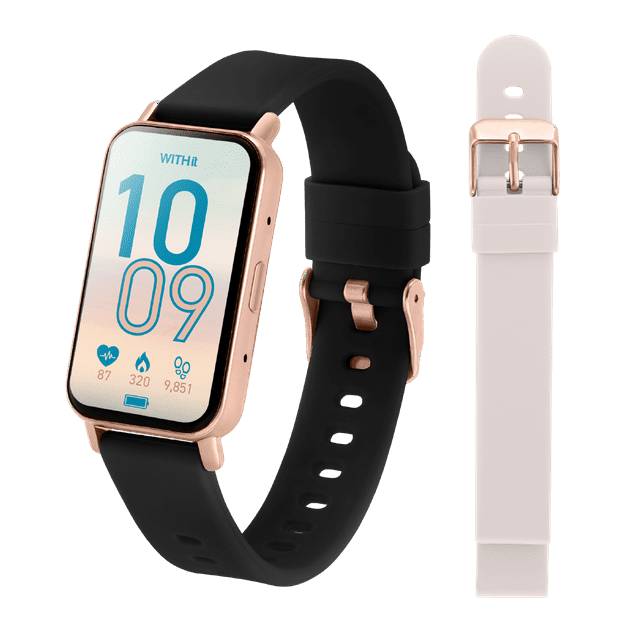 WITHit DYO Series Smartwatch with 1.45" Full Touch Screen and Interchangeable Bands