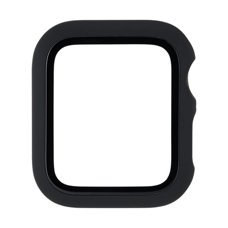 WITHit Full Protection Black Bumper with Glass Screen Protection for 40mm Apple Watch