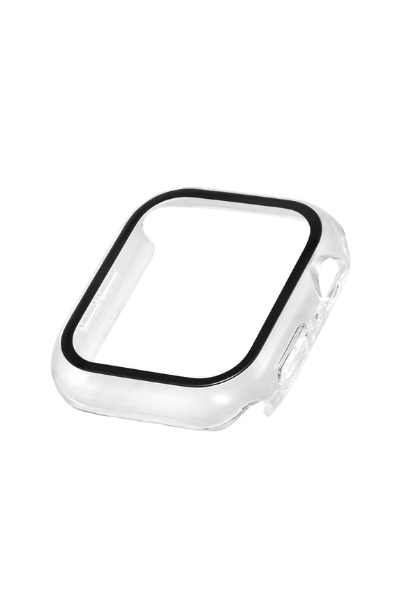 Full Protection Clear Bumper with Glass Screen Protection for 42mm Apple Watch® Series 10 & 11