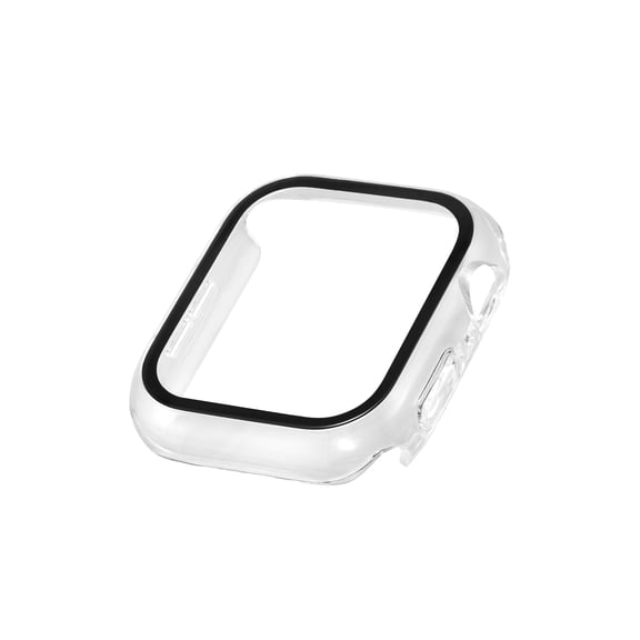 WITHit Full Protection Clear Bumper with Glass Screen Protection for 46mm Apple Watch®