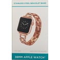 thumbnail image 1 of WITHit Rose Gold Stainless Steel Link Band for the 42mm (Series 10 & 11) & 38/40/41mm Apple WatchÂ®, 1 of 6