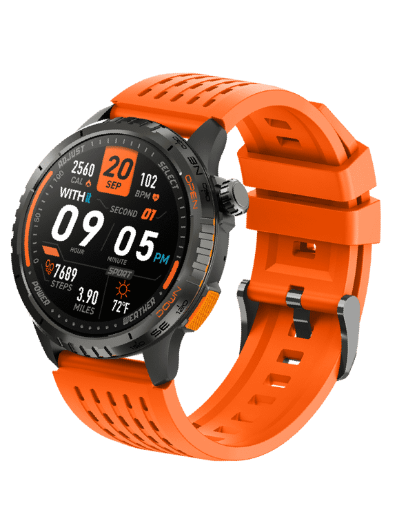 Zetta Series Smartwatch, 1.43" Full Touch Amoled Screen, Unisex