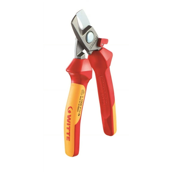 WITTE 31504_1000V Professional Electrician Heavy Duty Cable Shears