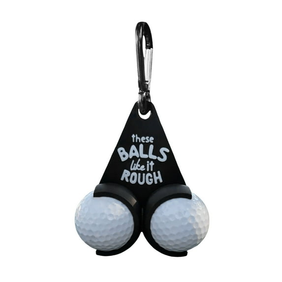 WITYUKE Golf Tee Holder and Ball Display Stand, Funny Novelty Golf Accessory, Environmental Material Golf Tee, for Golf Enthusiasts and Players Gift, Golf Ball Rack